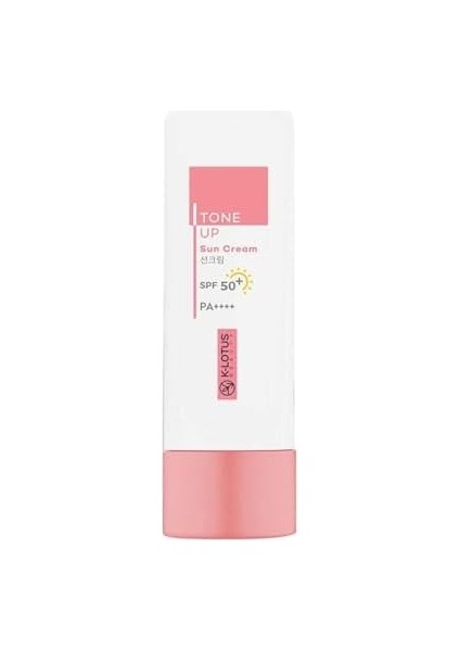 K-Lotus Beauty Tone Up Ton Dengeleyici ve Aydınlatıcı Yüz Güneş Kremi SPF50 /pa++++ 50ML