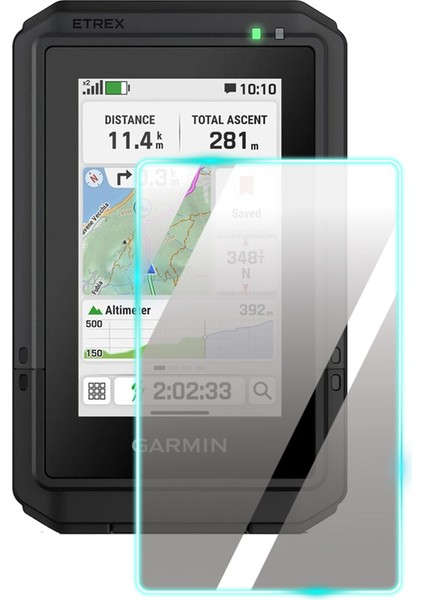 Garmin Etrex Touch Gps Için 9h Nano Proactive Ekran Koruyucu (2 Adet)