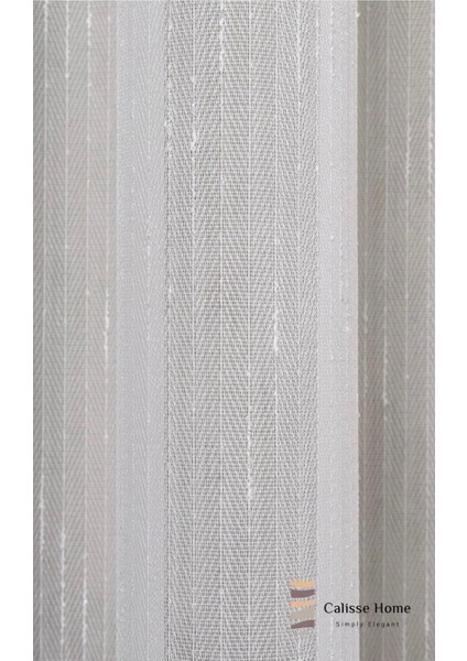 Şantuklu Balık Sırtı Tül Perde Ekru Yoğun Dokulu Ağır Gramajlı 1/3 Sık Pileli Ütü Istemez fiyatları