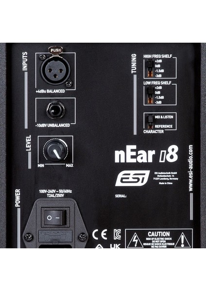 Near I8 | Top Quality 8'' Studio Reference Monitor | Tek modelleri