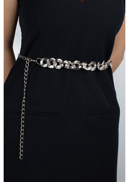 Gümüş Renk Büyük Halka Kemer fiyatları