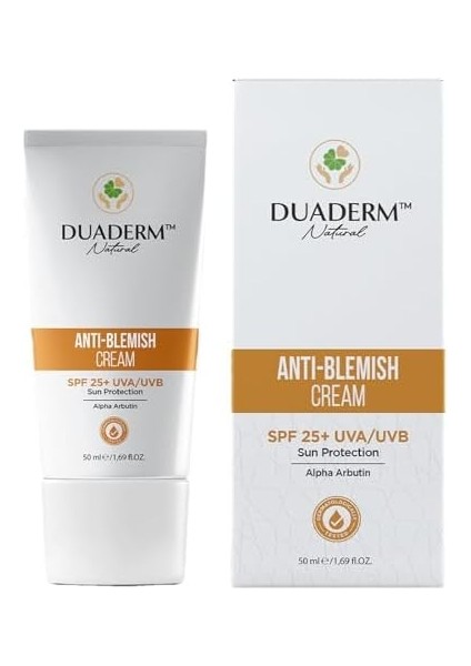 Duaderm Leke Karşıtı Yüz Güneş Kremi, SPF25+, Alpha Arbutin ve C Vitamini Içeren 50 ml fiyatları