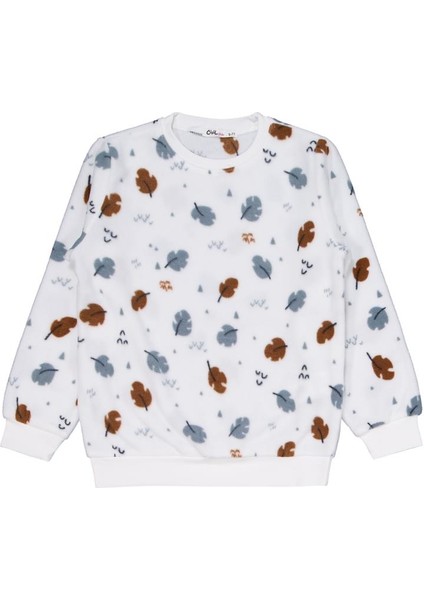 Yaprak Desen 10-13 Yaş Pijama Takımı
