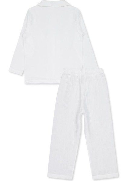 Düz 6-9 Yaş Pijama Takımı