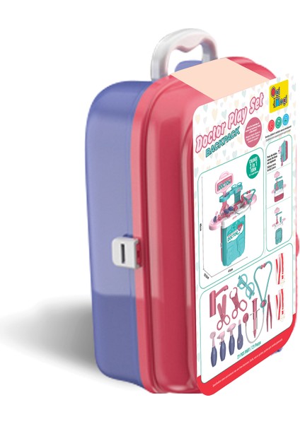 Mutfak Oyun Seti 2’si 1 Arada Taşınabilir Sırt Çantası modelleri