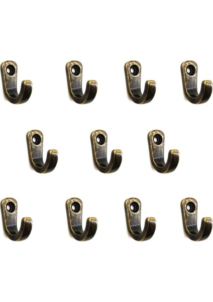 Tekli Bijuteri, Dekor Askısı - Antik, 100 Adet, 10X18X22 mm - Lisinya fiyatları