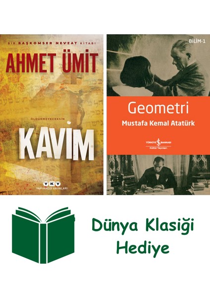Kavim + Geometri + Dünya Klasiği Hediye