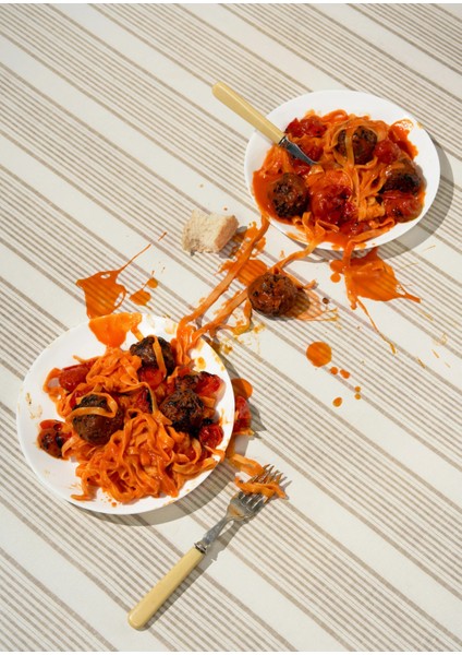 Bej Hat Vinil Backdrop – Minimal Çizgili Fotoğraf Arka Planı (80×120 Cm)