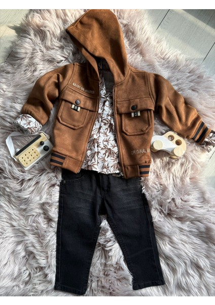 Ceketli Nubuk Takım