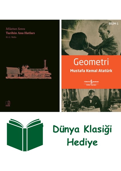 Milattan Sonra - Tarihin Ana Hatları + Geometri + Dünya Klasiği Hediye