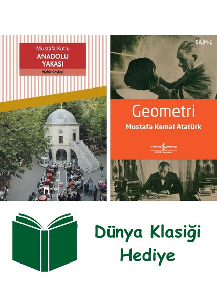 Anadolu Yakası + Geometri + Dünya Klasiği Hediye