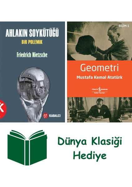 Ahlakın Soykütüğü + Geometri + Dünya Klasiği Hediye