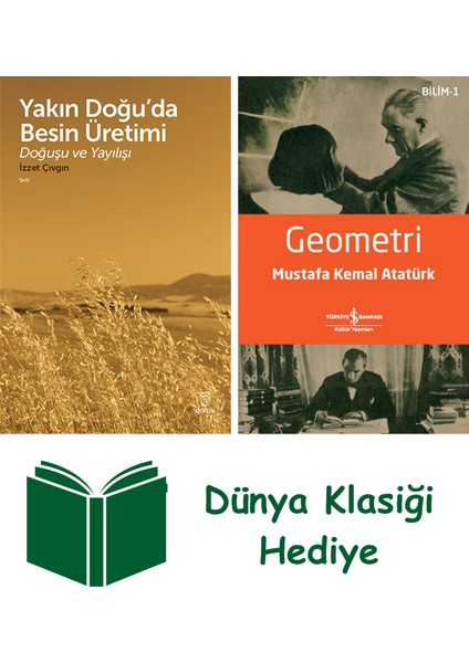 Yakın Doğu’da Besin Üretimi + Geometri + Dünya Klasiği Hediye