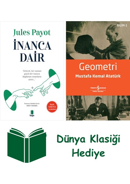 Inanca Dair + Geometri + Dünya Klasiği Hediye