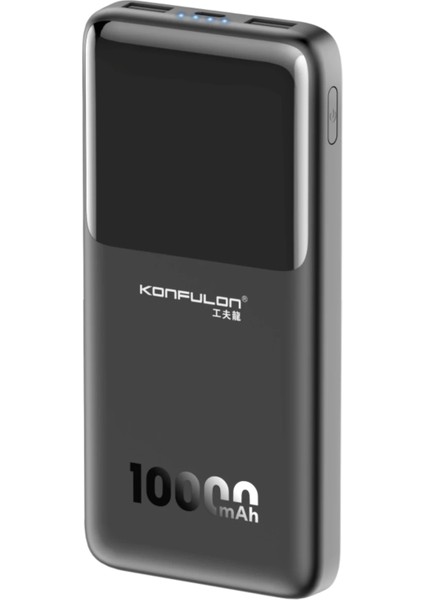Xmpdby Konfulon A35 10.000 Mah 15W Mini Powerbank - Siyah