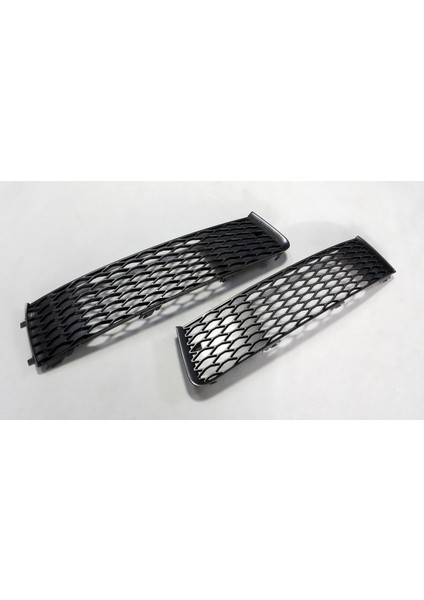 2 x Audi Q7 4l 06-15 S-Line Ön Tampon Izgara Üst Sol-Sağ Takım fiyatları