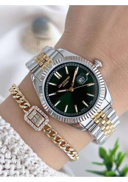 Çelik Kordonlu 3 Atm Suya Dayanıklı Kadın Kol Saati VS.BLKT.0641