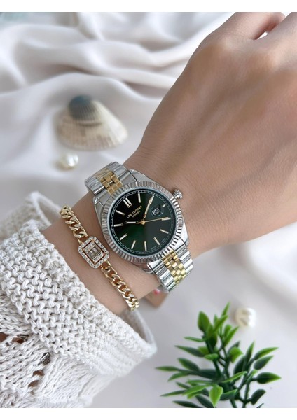 Çelik Kordonlu 3 Atm Suya Dayanıklı Kadın Kol Saati VS.BLKT.0641 fiyatları