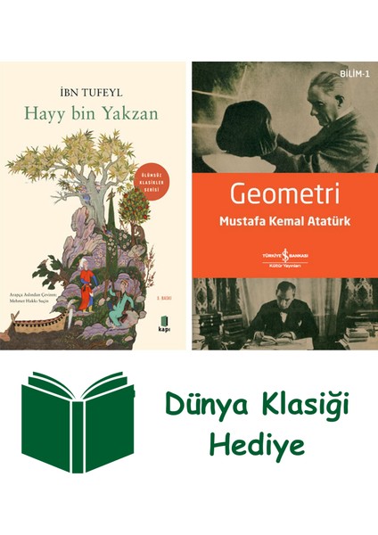 Hayy Bin Yakzan + Geometri + Dünya Klasiği Hediye
