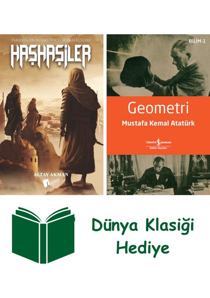 Haşhaşiler - Tarihin En Korkutucu Suikastçıları + Geometri + Dünya Klasiği Hediye