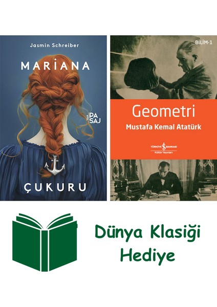 Mariana Çukuru + Geometri + Dünya Klasiği Hediye