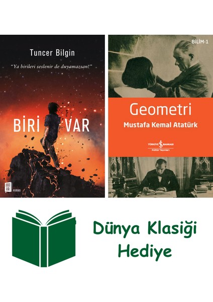 Biri Var + Geometri + Dünya Klasiği Hediye