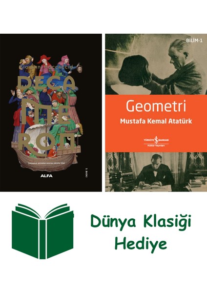 Decameron (Ciltli) + Geometri + Dünya Klasiği Hediye