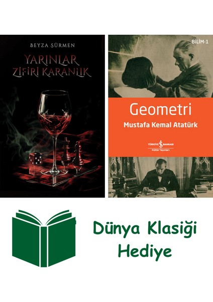 Yarınlar Zifiri Karanlık + Geometri + Dünya Klasiği Hediye