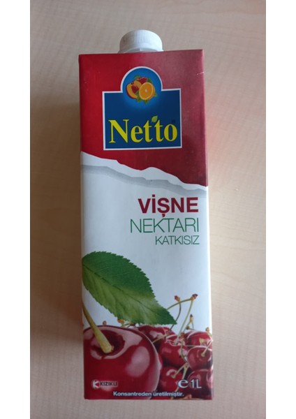 Vişne Nektarı 1 Litre 12'li Koli