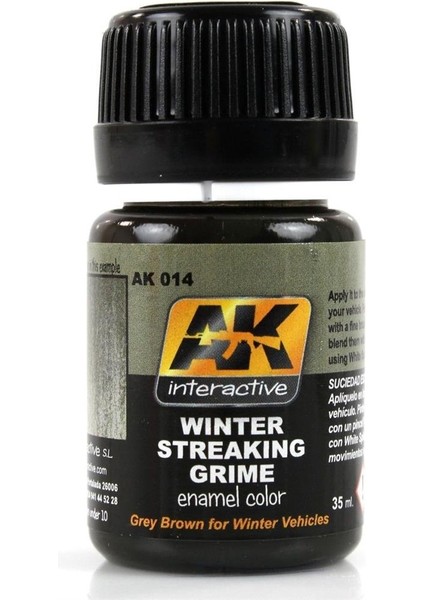 AK 4270 4 lü Kış Efekti, Model Boyası Seti