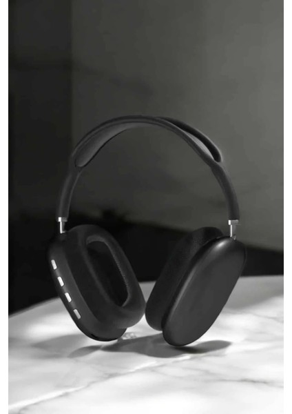 P9 Plus Kulaklık Siyah Bluetooth Bağlantılı Kulak Üstü Kablosuz modelleri