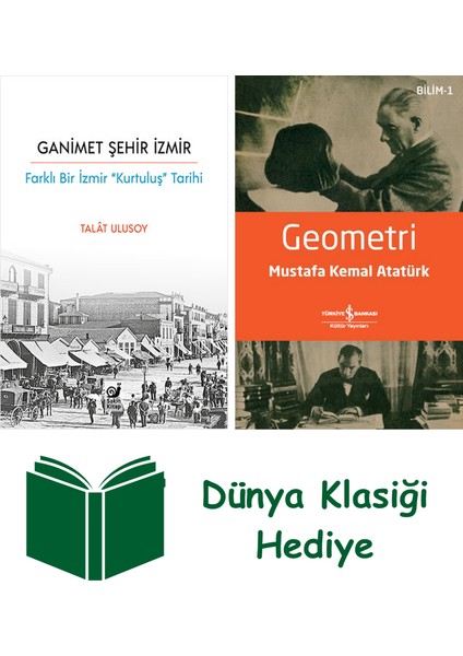 Ganimet Şehir Izmir + Geometri + Dünya Klasiği Hediye