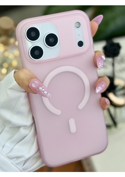 Iphone 17 Promax Uyumlu Magsafe Özellikli Parmak Izi Bırakmaz Mat Şeffaf Silikon Kılıf fırsatları