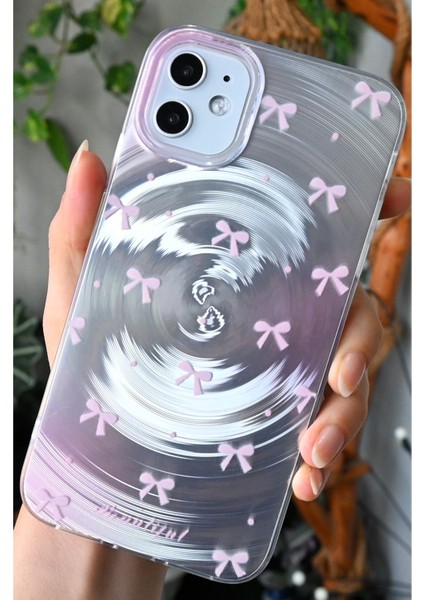 Iphone 11 Uyumlu Shine Pink Kurdale Renk Geçişli Parlak Silikon Korumalı Kılıf