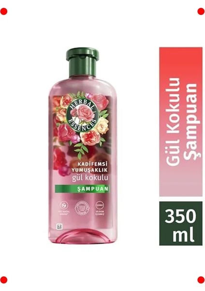 Kadifemsi Yumuşaklık Gül Kokulu Şampuan 350 ml fiyatları