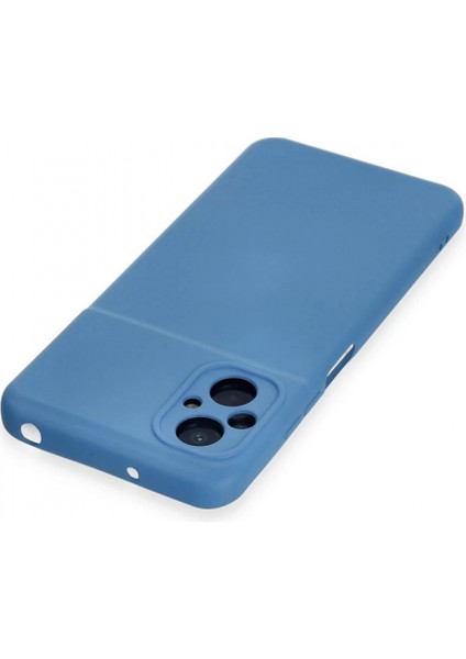 Xiaomi Poco M5 Kılıf Nano Içi Kadife Silikon - Mavi (K95) modelleri