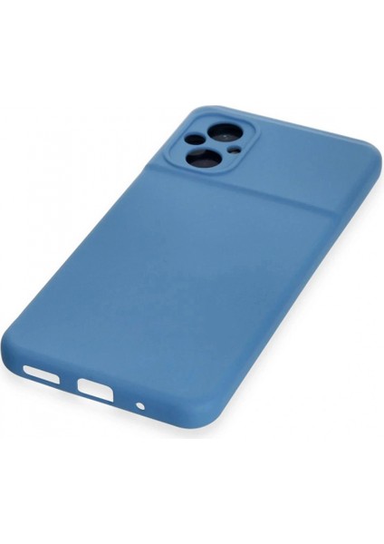 Xiaomi Poco M5 Kılıf Nano Içi Kadife Silikon - Mavi (K95) fırsatları