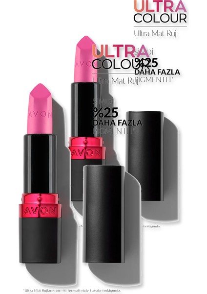 Ultra Mat Ruj - Electric Pink Ikili Set