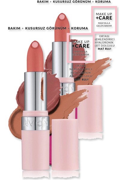 Hydramatic Mat Ruj Hydra Blush Ikili Set