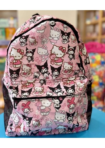 Kuromi Hello Kitty Sanrio Karakterleri Ilköğretim Sırt Çantası