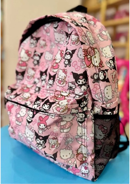 Kuromi Hello Kitty Sanrio Karakterleri Ilköğretim Sırt Çantası modelleri