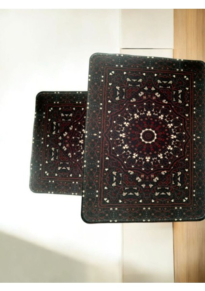 Mozaik Desenli Kaymaz Mousepad