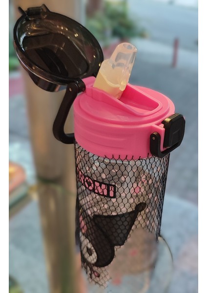 Kuromi Figürlü Plastik Matara Suluk 500ML AD66239 modelleri