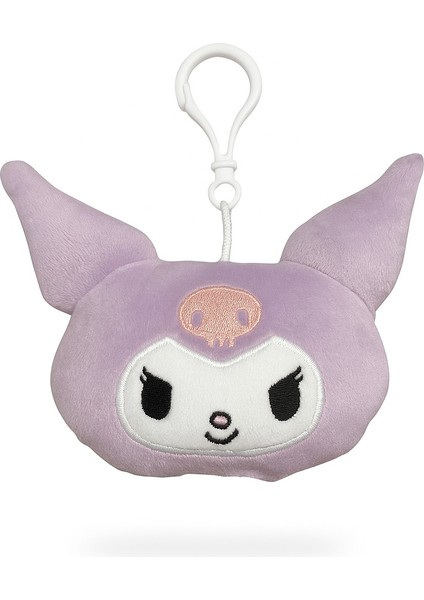 Charm Kuromi Peluş Anahtarlık Mor
