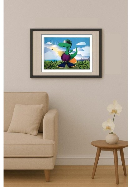 Emanuel Borgatto Correa 43x30cm Orijinal Karikatür Tablo fiyatları