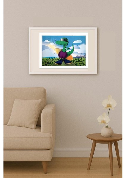 Emanuel Borgatto Correa 43x30cm Orijinal Karikatür Tablo indirimleri