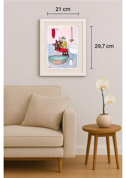 Marzeyah Rezaei 29X21CM Orijinal Karikatür Tablo indirimleri