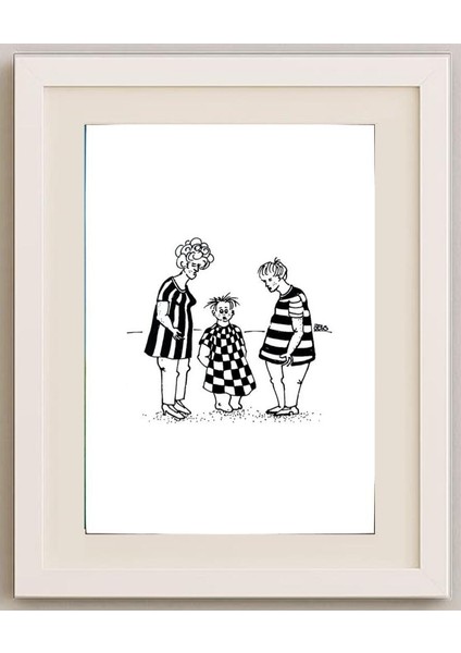 Winfried Besslich 29X21CM Orijinal Karikatür Tablo fırsatları