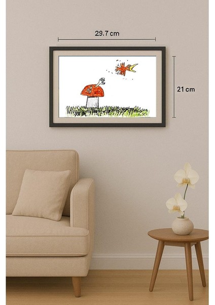 Konocob Cemeh 29X21CM Orijinal Karikatür Tablo fiyatları