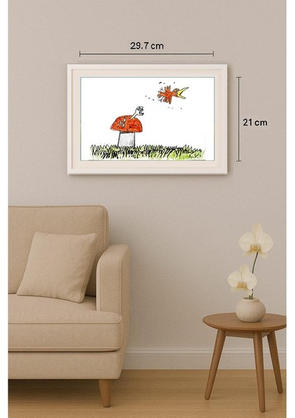 Konocob Cemeh 29X21CM Orijinal Karikatür Tablo indirimleri